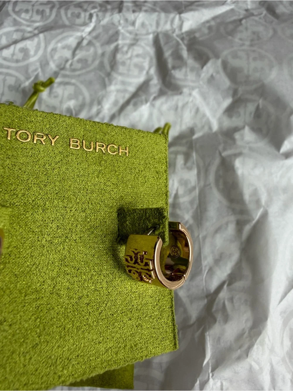 Tory Burch gold bag
